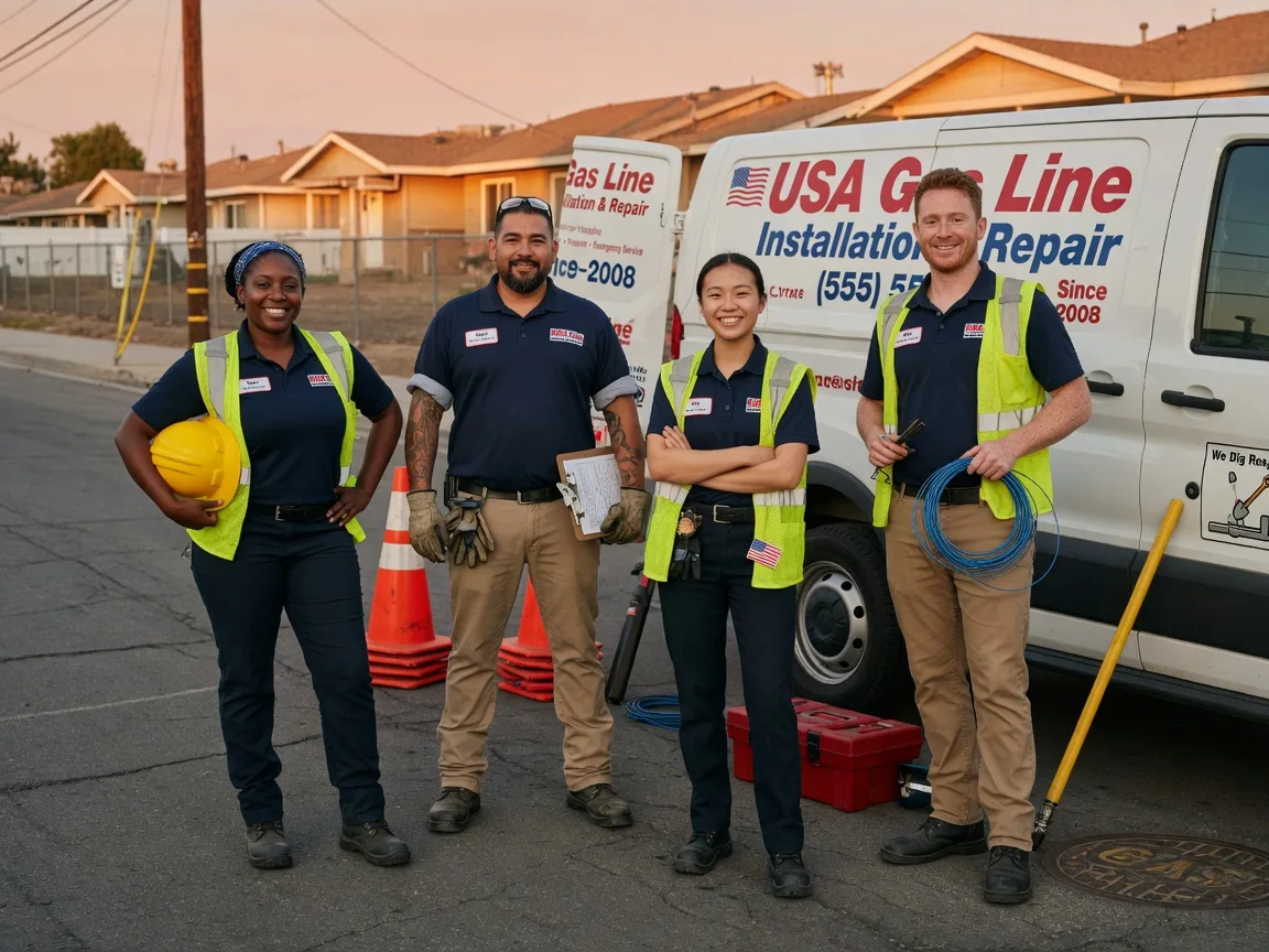 Gas Line Installation company in Mount Vernon, IA